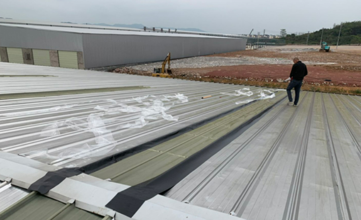 平和厂房屋面防水维修案例